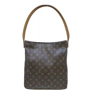 Auth LOUIS VUITTON Looping M51145 Brown
